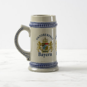 Oktoberfest Bavaria / Bayern Crest Beer Stein