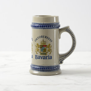 Oktoberfest Bavaria Crest Beer Stein