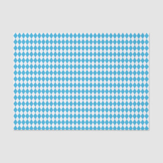 Oktoberfest Bavarian Chequered Design Tissue Paper