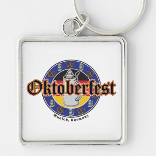 Oktoberfest Beer and Pretzels Keychain