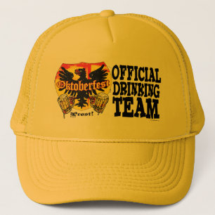 Oktoberfest Beer Drinking Team Shirts and Gifts Trucker Hat
