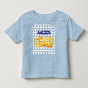 OKTOBERFEST beer Fest traditional German pretzels Toddler T-shirt