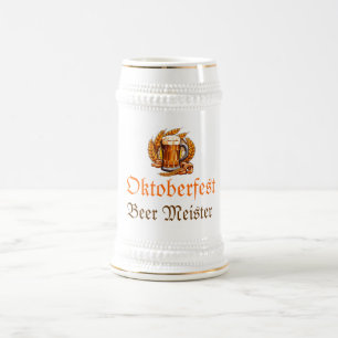 Oktoberfest Beer Meister Mug