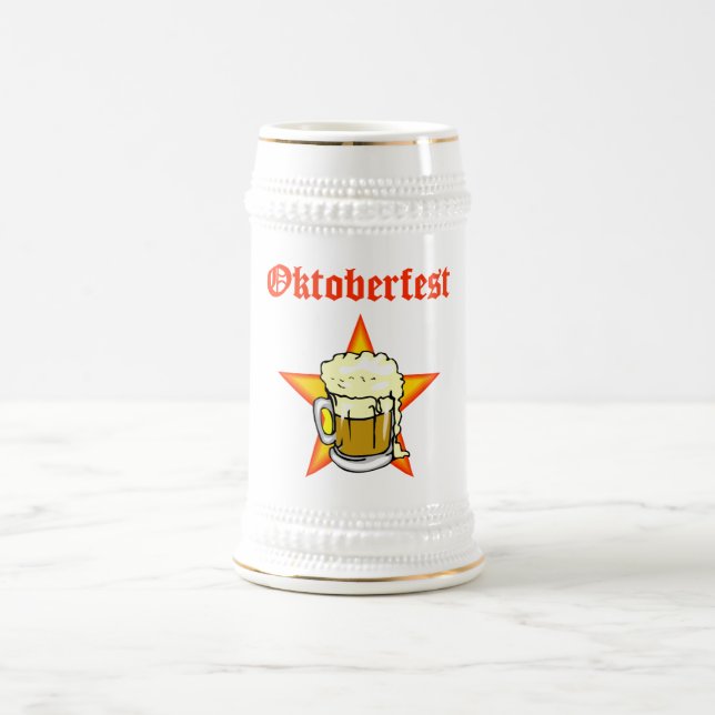 Oktoberfest Beer Stein Mug (Center)
