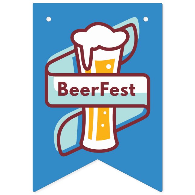 Oktoberfest Beerfest Festival Bunting Flags (First Flag)