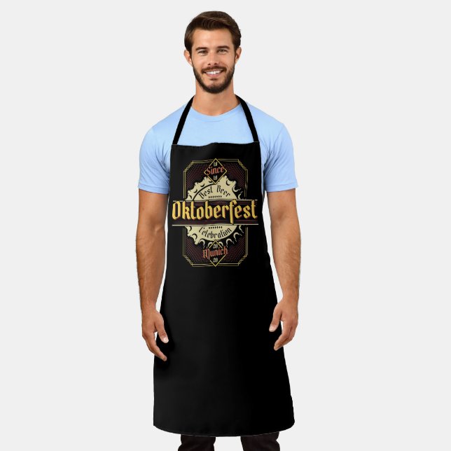 Oktoberfest Best Beer Munich Celebration Apron (Worn)