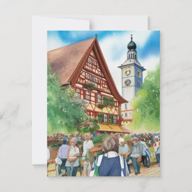 Oktoberfest Card (Front)