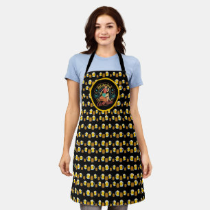 Oktoberfest Celebration Beer Girl Bartender Apron