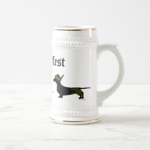 Oktoberfest Ceramic Beer Stein
