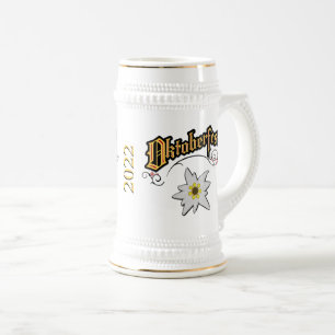 Oktoberfest Ceramic Beer Stein