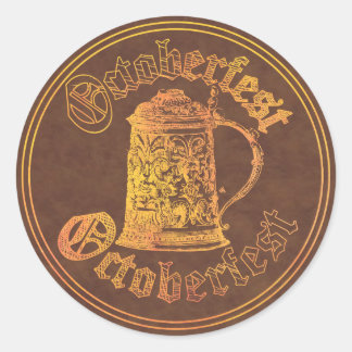 Oktoberfest Classic Round Sticker