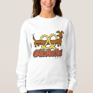 Oktoberfest Dachshund and Pretzel Sweatshirt