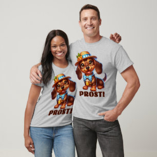 Oktoberfest Dachshund Prost! T-Shirt