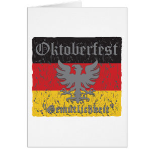 Oktoberfest Distressed Flag