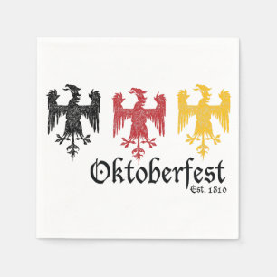 Oktoberfest Est. Jeu de serviettes en papier 1810