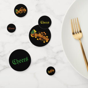 Oktoberfest Fall Celebration Table Confetti