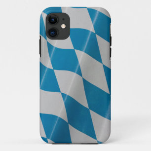 Oktoberfest Flag Colours Bavaria Bayern iPhone 11 Case