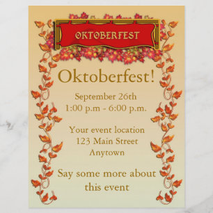 Oktoberfest Flyer