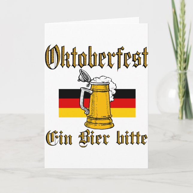 Oktoberfest Gear Card (Front)