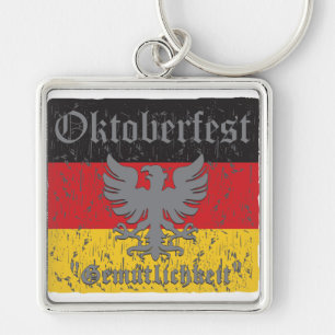 Oktoberfest Gemutlichkeit Keychain