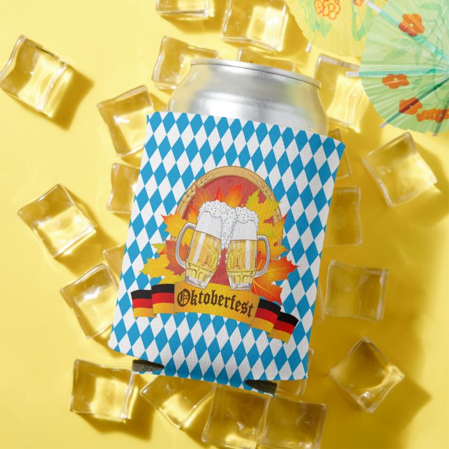 Oktoberfest German Beer Festival Can Cooler (In Situ Summer)