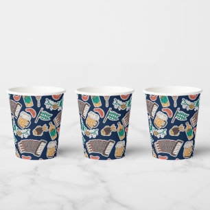 Oktoberfest German Beer Festival Paper Cups