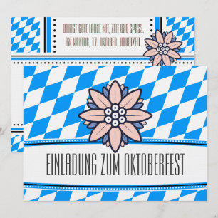 Oktoberfest german culture  invitation