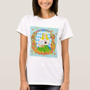 Oktoberfest , girl and beer T-Shirt
