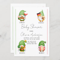Oktoberfest Gnome Baby Shower