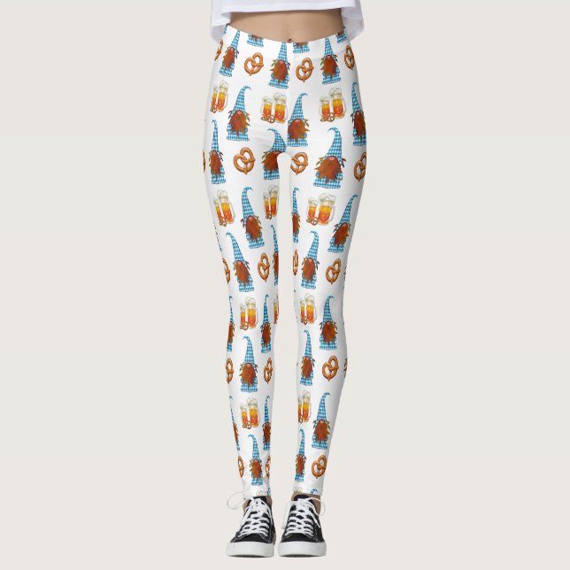 Oktoberfest Gnomes Leggings (Front)