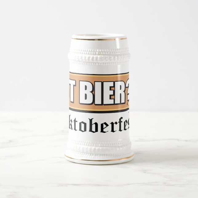 Oktoberfest Got Bier Beer Stein (Center)