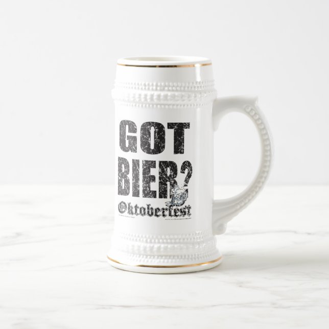 Oktoberfest Got Bier! Beer Stein (Right)