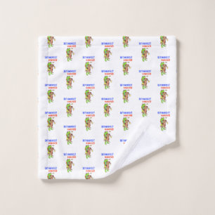 Oktoberfest Hangover Cat 16 Frog October Volksfest Wash Cloth