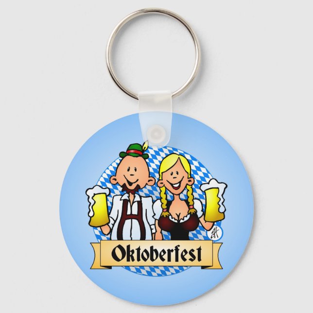 Oktoberfest Keychain (Front)