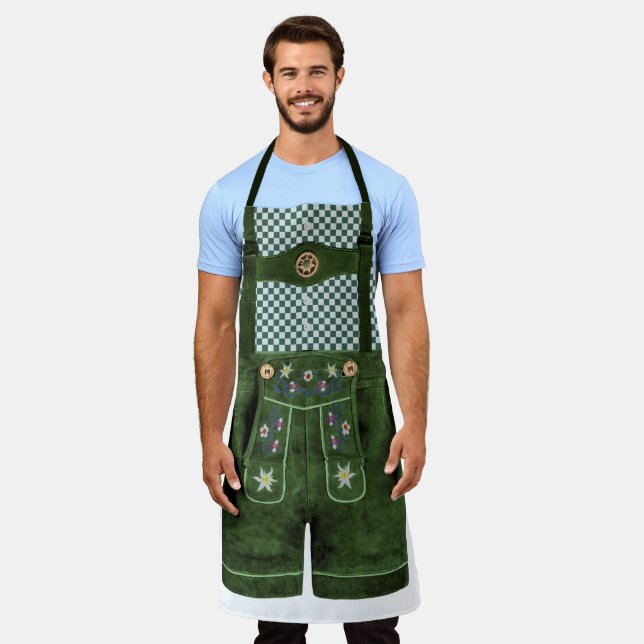 Oktoberfest Lederhosen Apron (Worn)