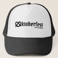 Oktoberfest Let's Get Knotty Typography Funny Pun