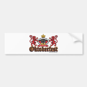 Oktoberfest Lions Bumper Sticker