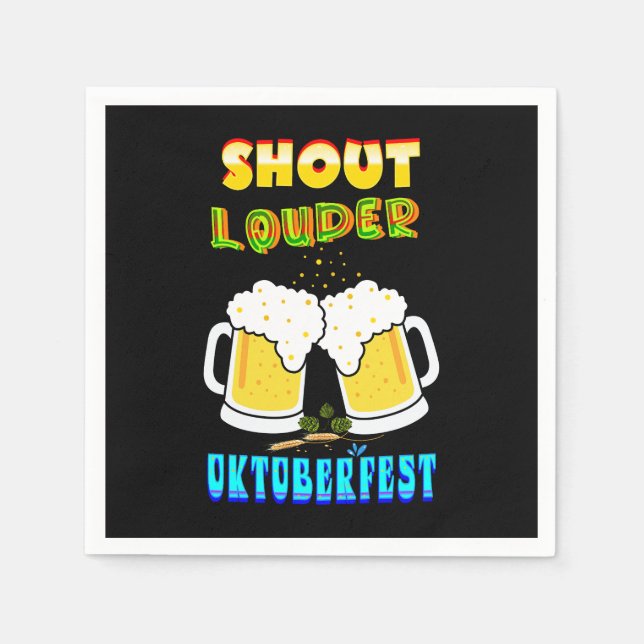 Oktoberfest Napkin (Front)