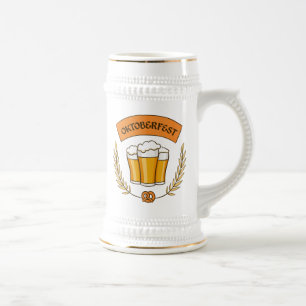 Oktoberfest nom personnalisé mugs