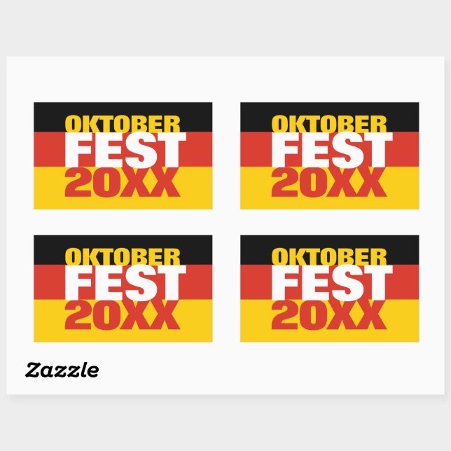 Oktoberfest Octoberfest German FlagSticker Sticker (Sheet)