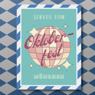 Oktoberfest octoberfest Retro Vintage Postcard