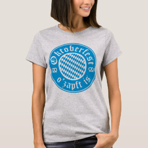 Oktoberfest O'zapft est T-shirt de Bavarois de