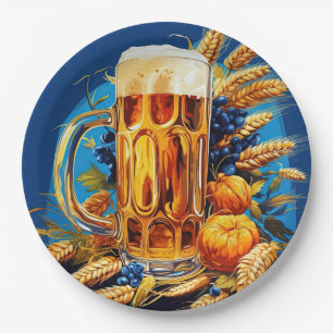Oktoberfest Paper Plates
