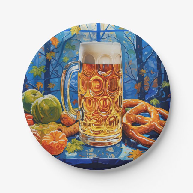 Oktoberfest Paper Plates (Front)