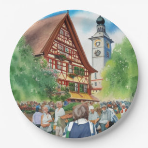 Oktoberfest Paper Plates