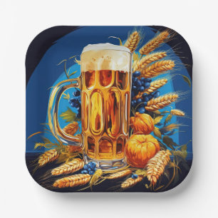 Oktoberfest Paper Plates