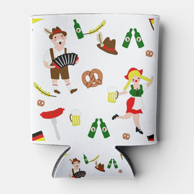 Oktoberfest party can cooler (Front)