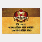 Oktoberfest Party Custom Date and Location