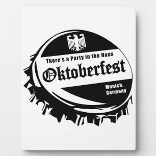 Oktoberfest Party in the Haus Plaque