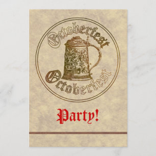 Oktoberfest Party Invitation